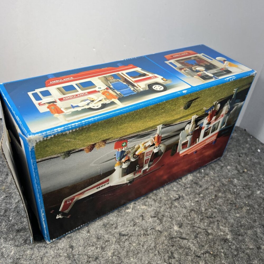 PLAYMOBIL 3456 AMBULANCE MADE IN GERMANY 1992 NIOB - Picture 12 of 15